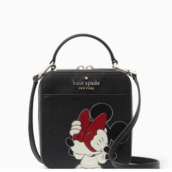 Kate Spade Disney X Kate Spade New York Minnie Mouse Daisy Vanity Crossbody Bag - Picture 4 of 16